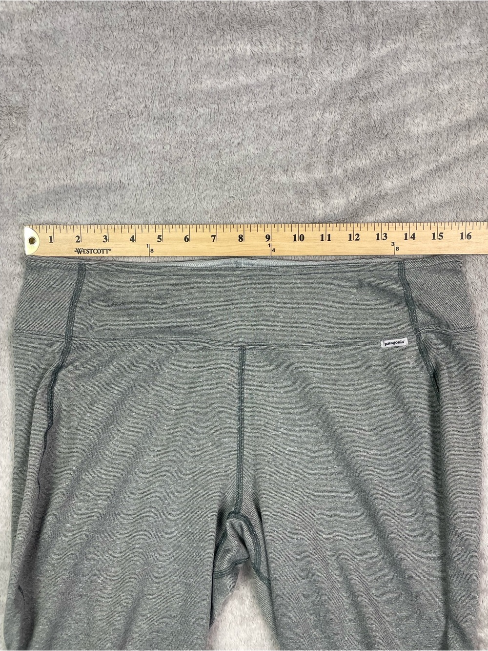 Patagonia Womens Capilene 3 Midweight Legging XL Gray Green Base Layer Pants - Picture 5 of 10